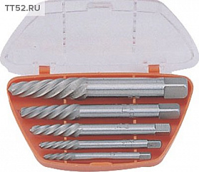 На сайте Трейдимпорт можно недорого купить Набор экстракторов шпилек Cr-Mo 5/64-19/64" 5пр TAP-50003. 