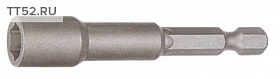 На сайте Трейдимпорт можно недорого купить Головка магнитная под шуруповерт 8мм L65мм BNM65008. 