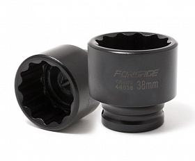 На сайте Трейдимпорт можно недорого купить Головка ударная 38мм 1/2" 12гр. Forsage F-44838. 